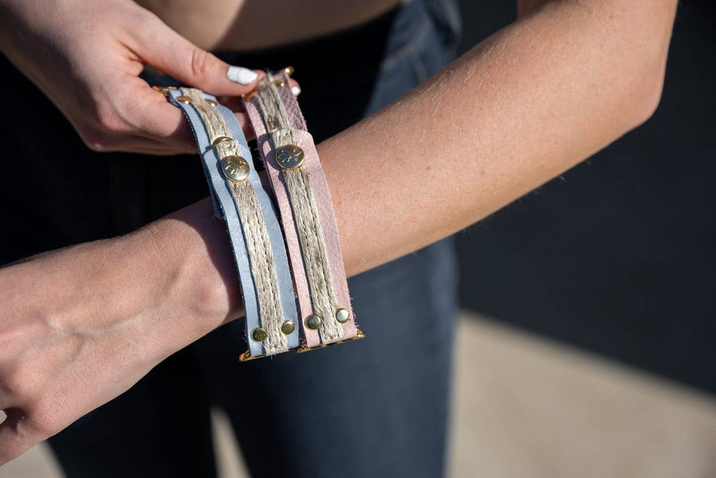 Apple Watch Band | Leather & Cowhide Fur Replacement Strap