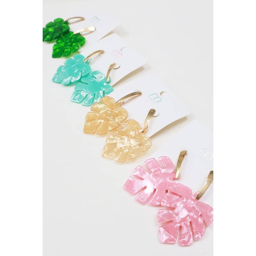 Leaf Drop Summer Earrings
