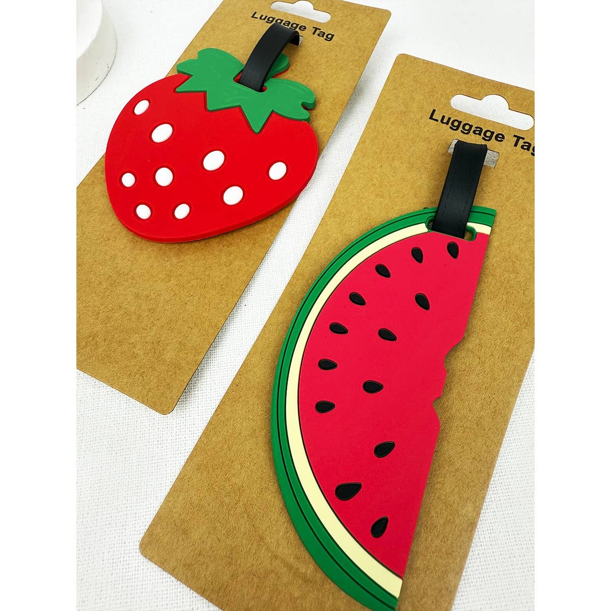 Strawbery or Watermelon Luggage Tag