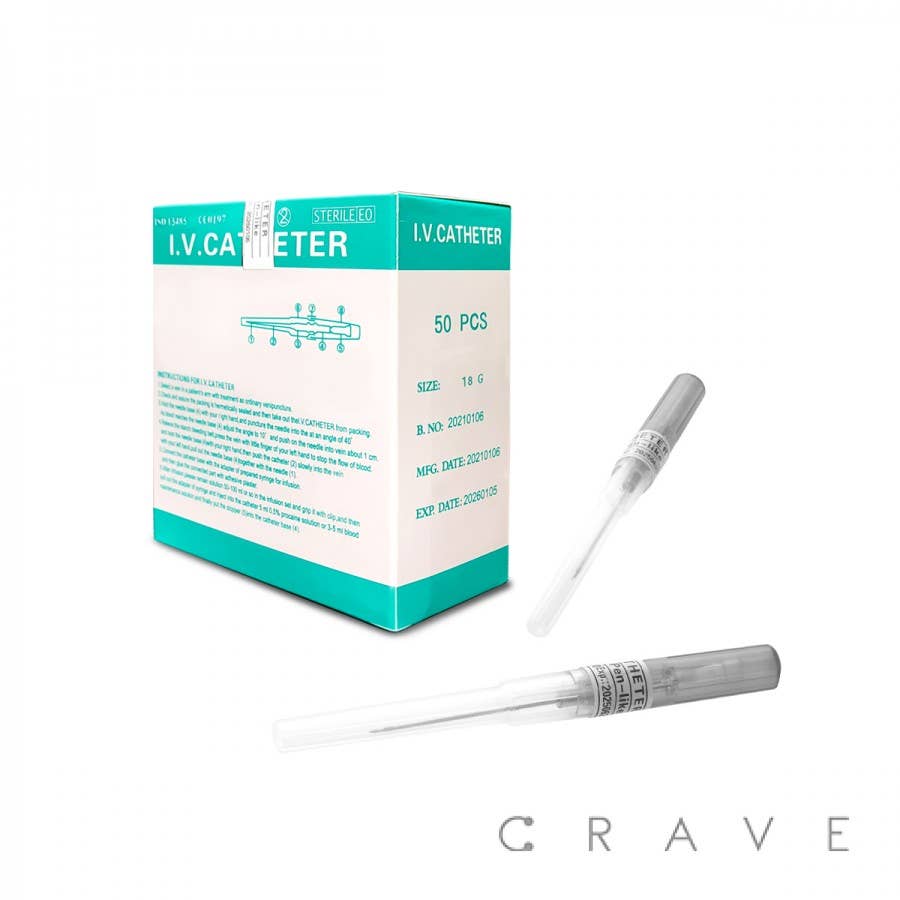 I.V.Catheter Cannula Piercing Needles: 16GA & 18 G (1.2MM)