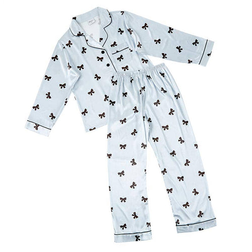 Full Length Pajama Set - Bows