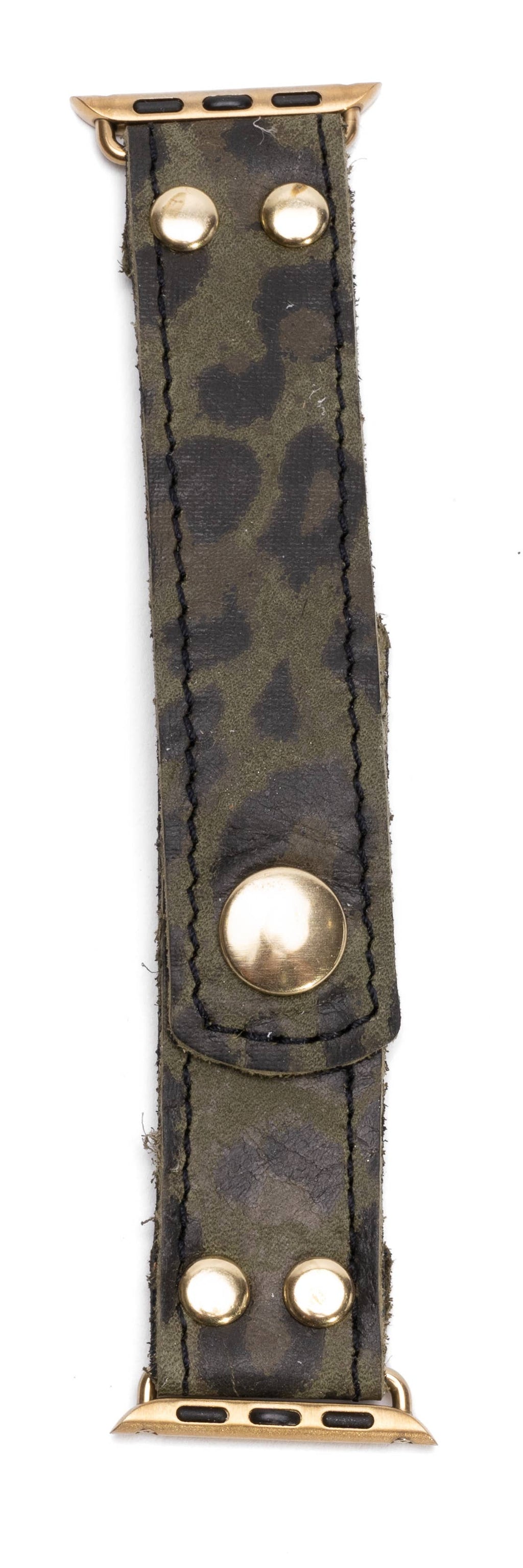 Apple Watch Band | Leather & Cowhide Fur Replacement Strap