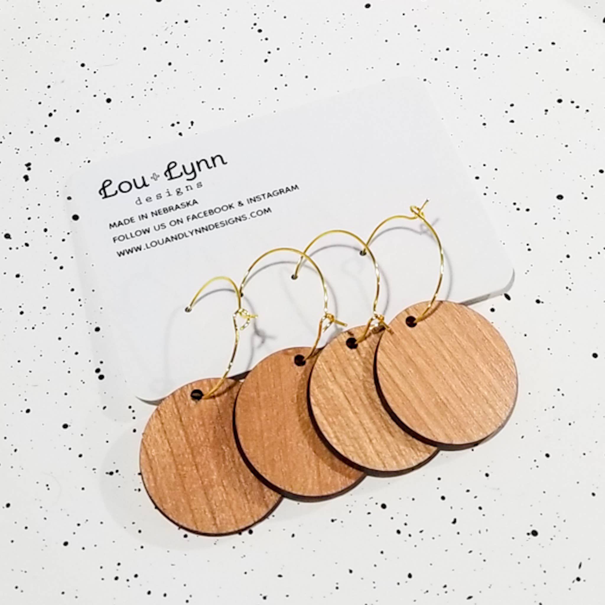 Dog Wine Charms: Cherry