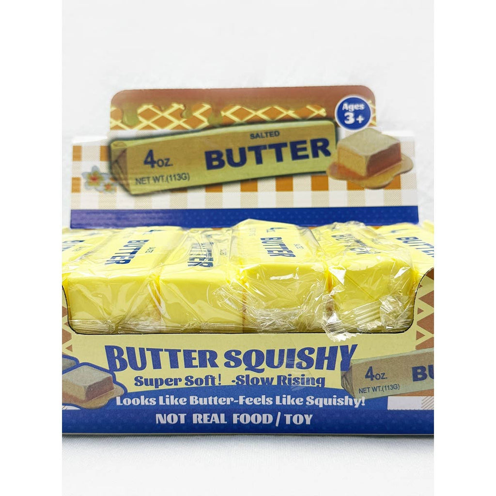 Slow-Rising Butter Squishy Stress Toy