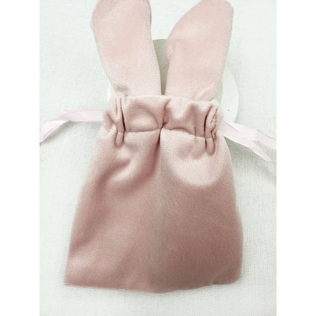 Bunny Ear Velvet Drawstring Gift Bags