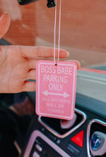 Boss Babe Parking Car Air Freshener