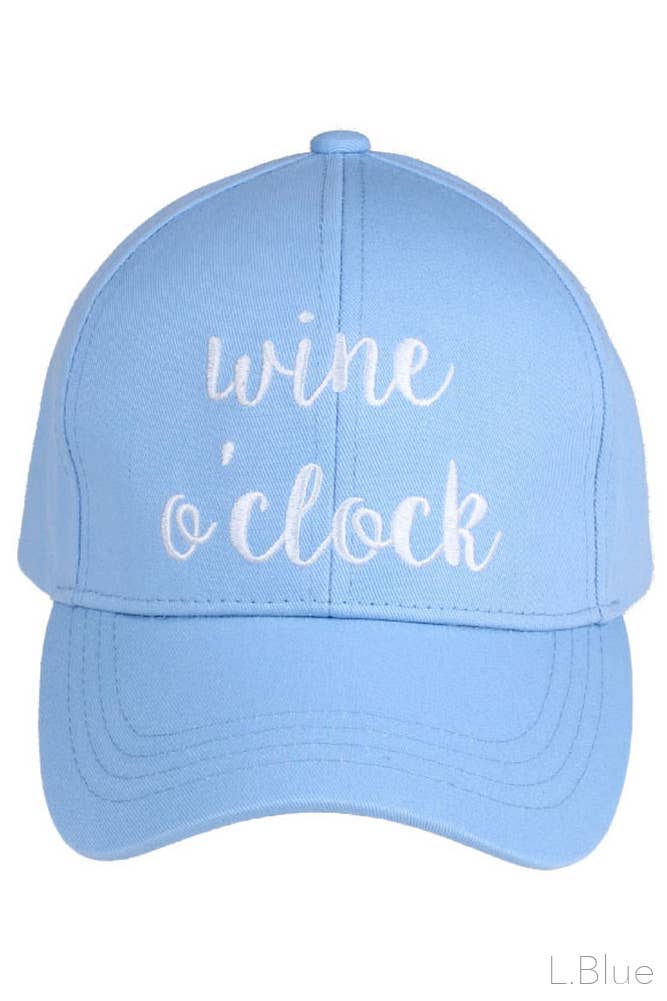 Wine O'Clock Baseball Cap