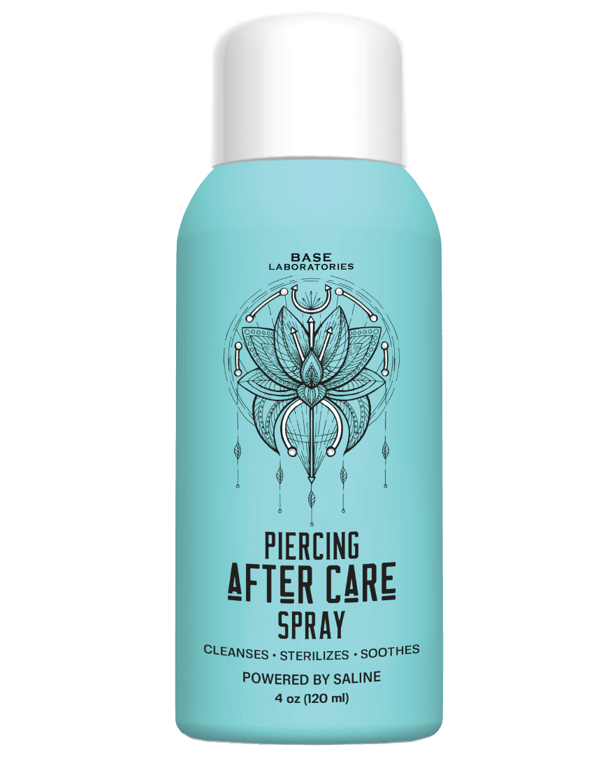 Piercing Aftercare Spray - Saline Solution Mist for Healing