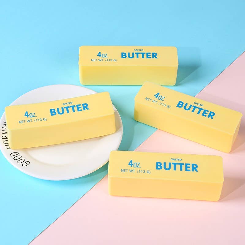 Pressure Squishy Toy Butter 12-pc Set | 40BTS414-Pack 12: Butter