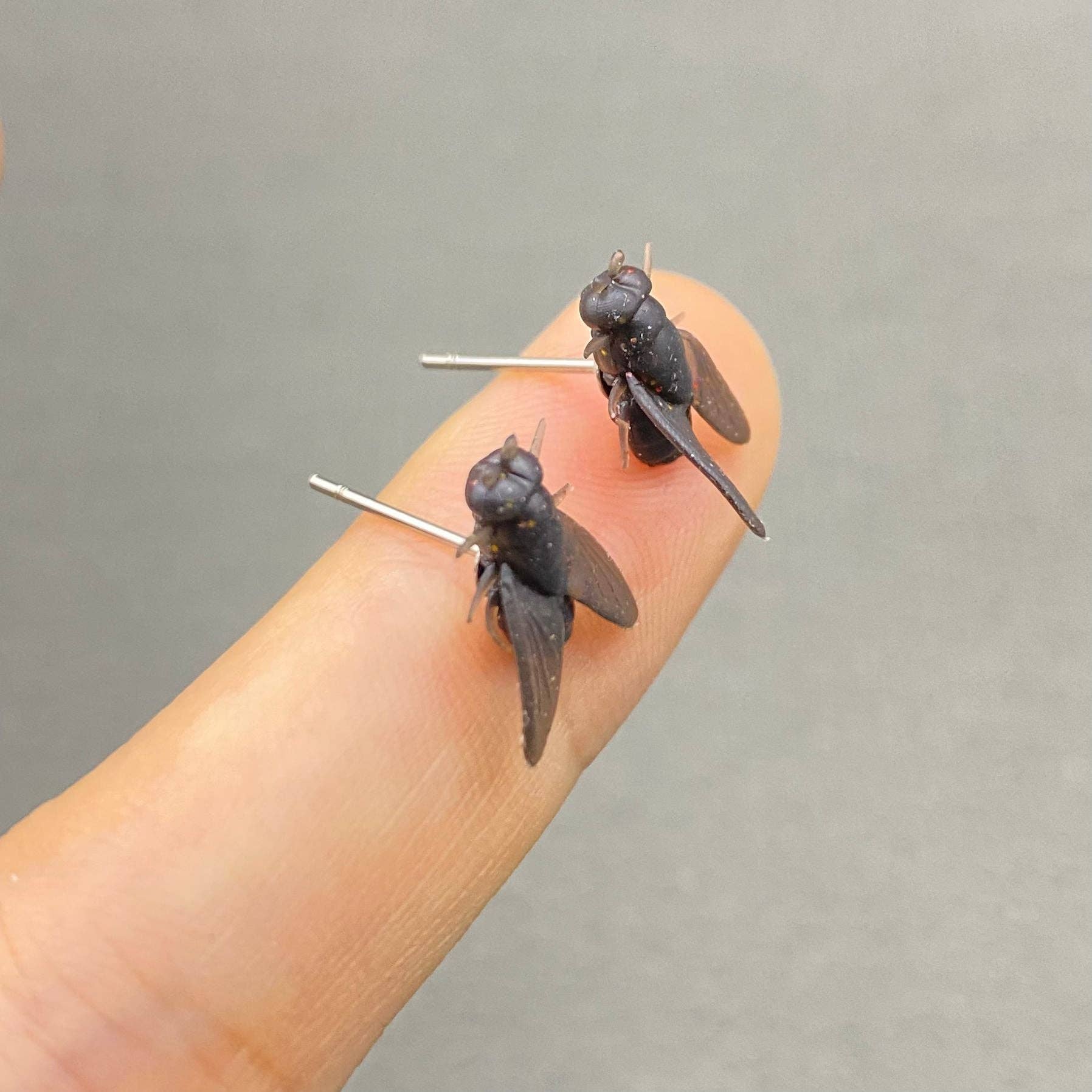 Quirky Fly Stud Earrings