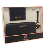 Ellen Tracy 3 Piece Wallet, ID Card Case, & Key Fob Boxed Gift Set