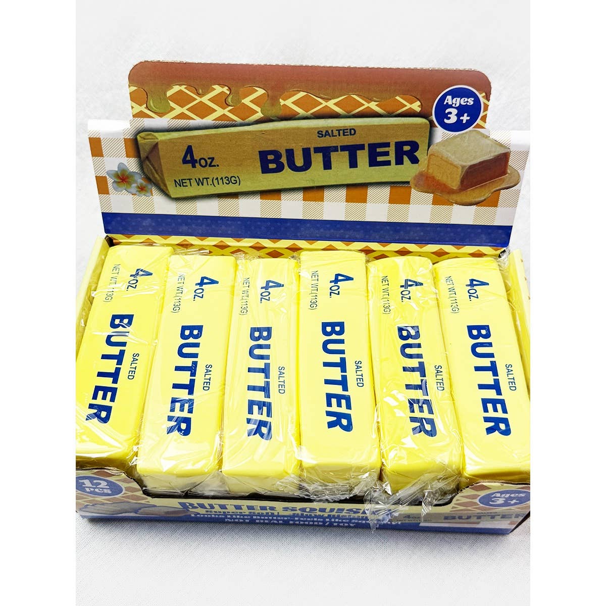 Slow-Rising Butter Squishy Stress Toy