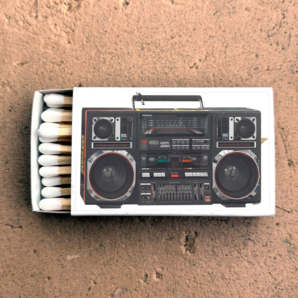 Matches • Boombox • Home Decor for Candles and Incense
