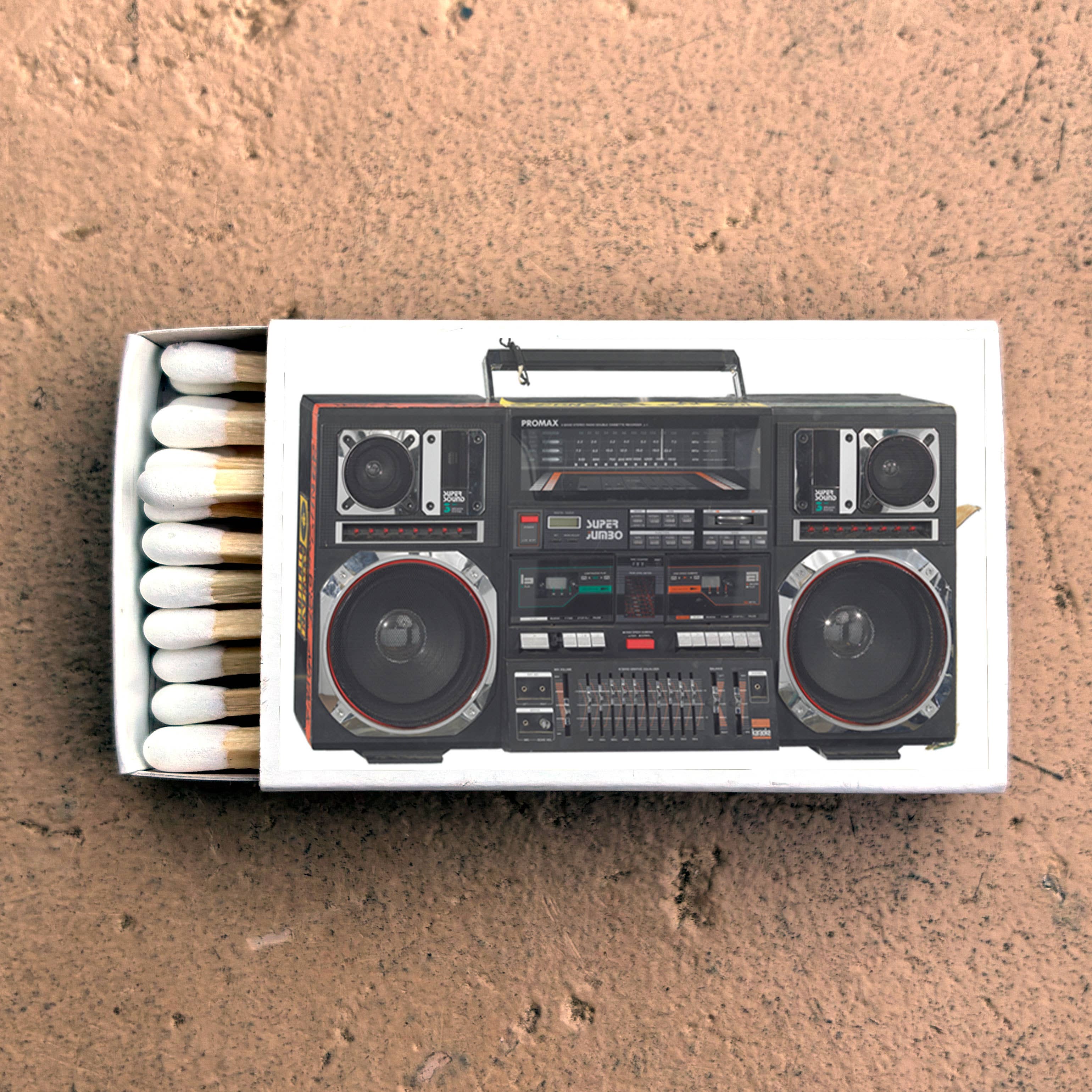 Matches • Boombox • Home Decor for Candles and Incense