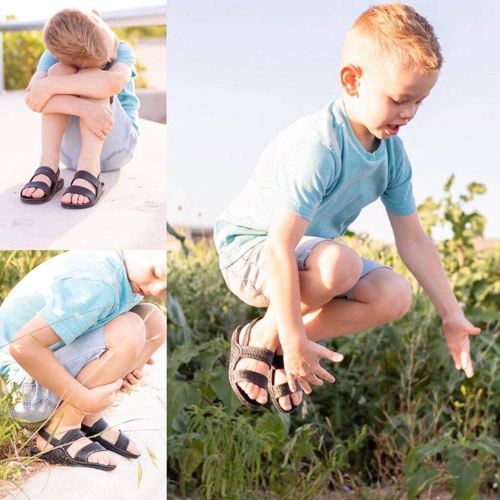 J-Slips Toddler (w/ Back Strap) Hawaiian Jesus Sandals