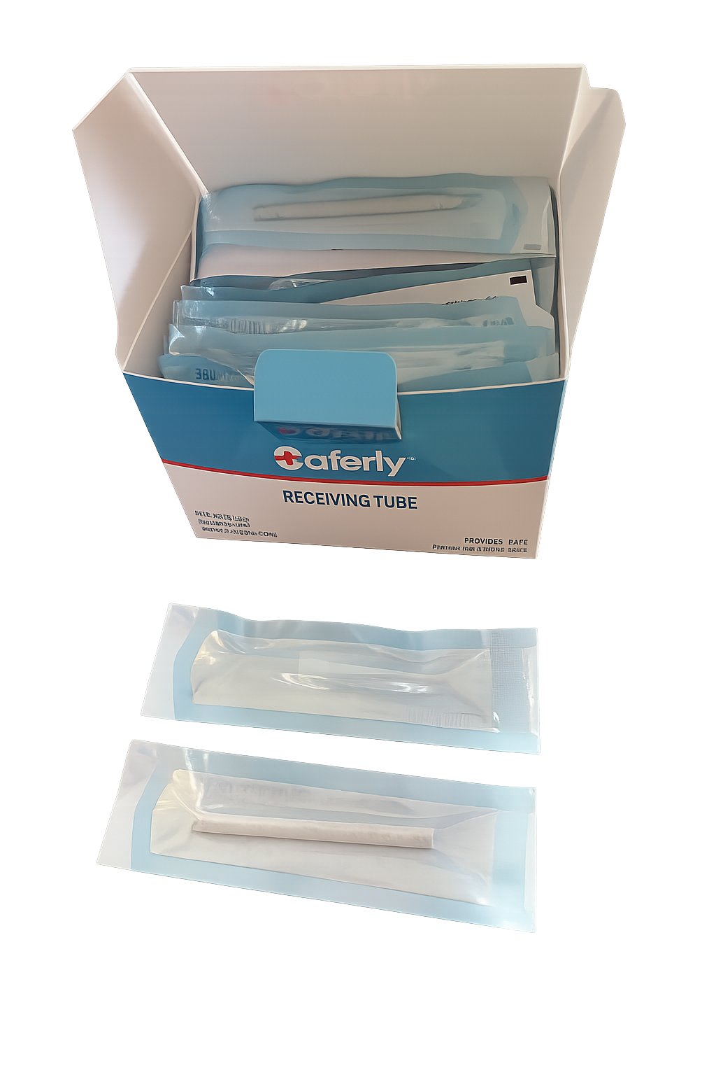 Saferly Sterilized Body Piercing Needle Receiving Tubes