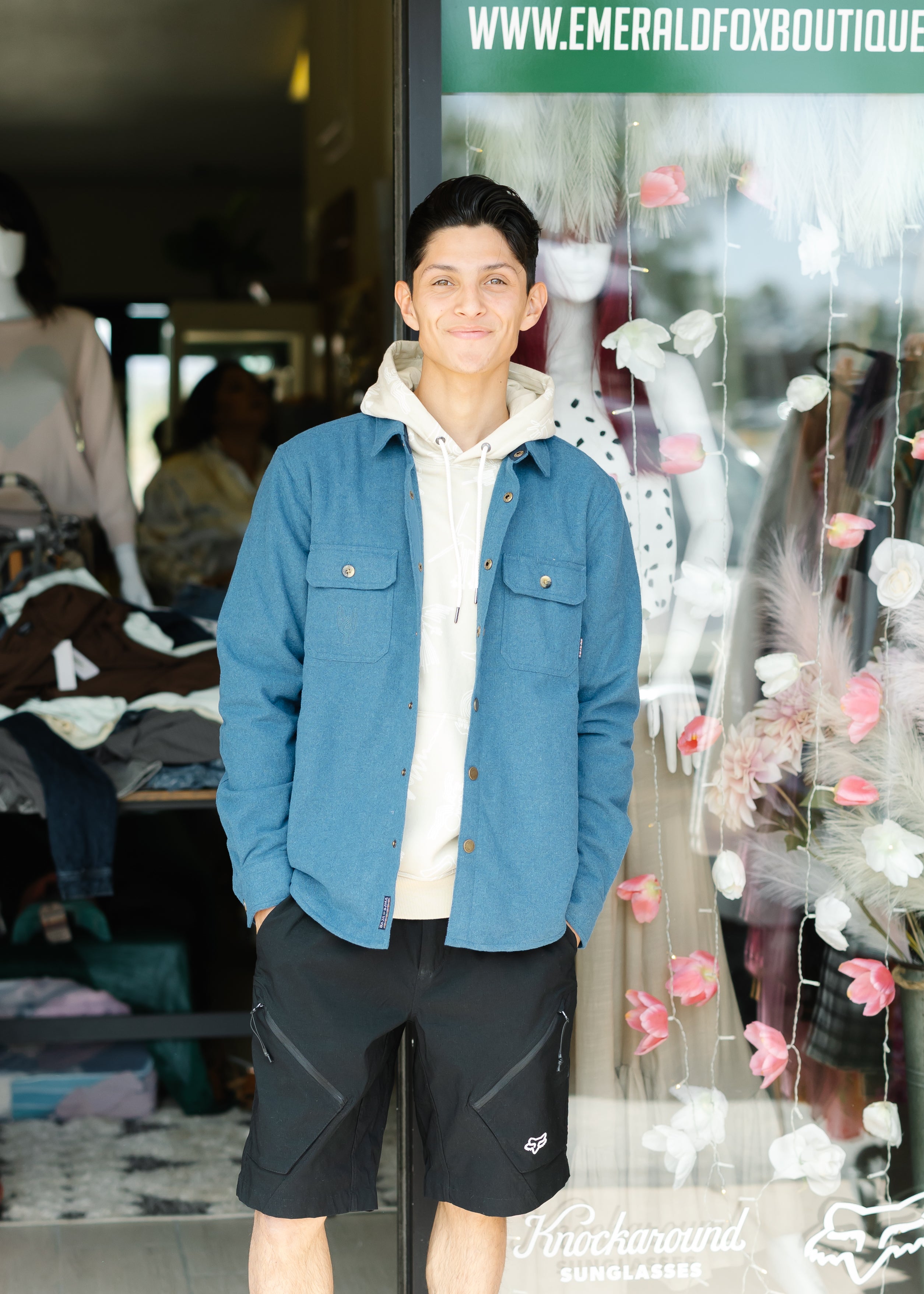 Snap Front Flannel Jacket - Gulf Coast