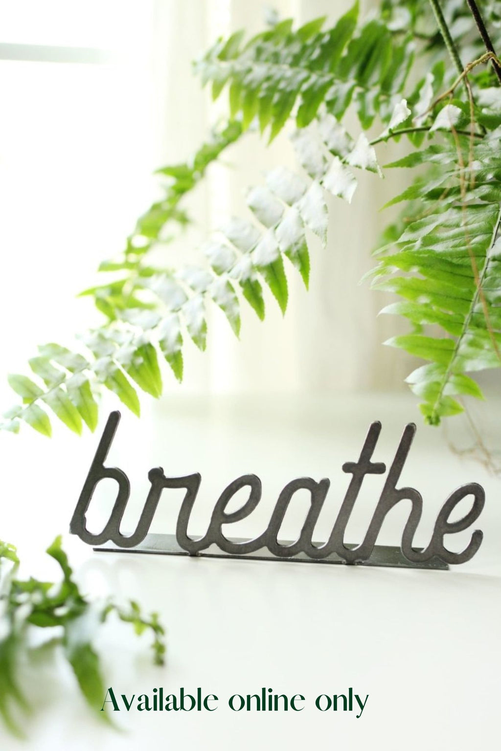 Breathe Word Sign.
