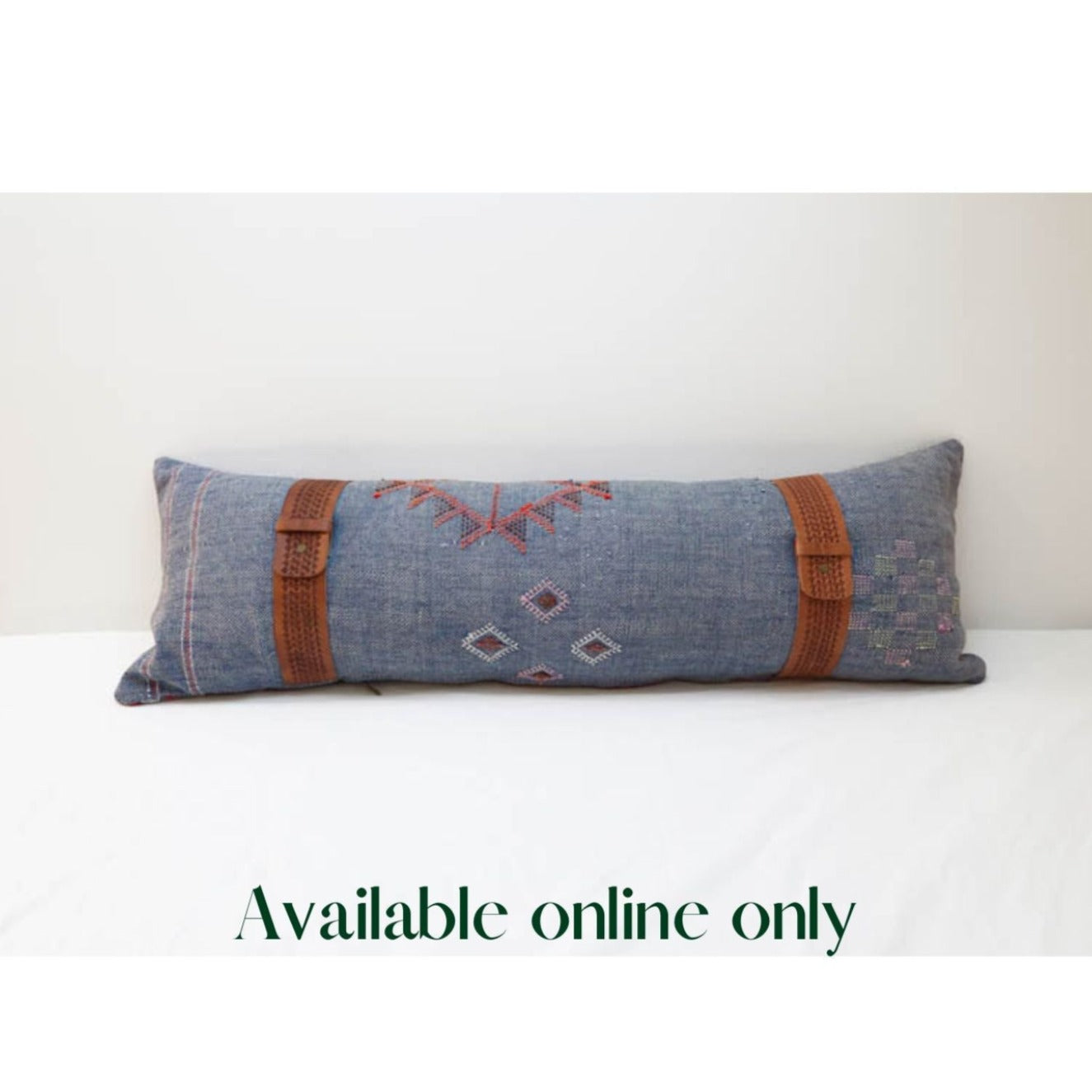 Cactus Silk Lumbar Pillow.