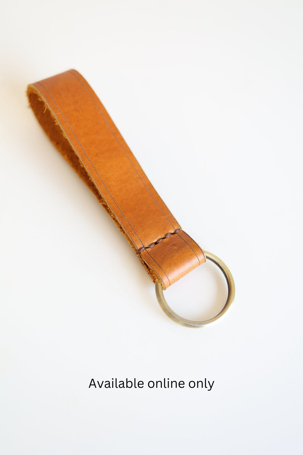 Leather Keychain.