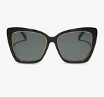 Becky IV - Black + Grey Polarized Sunglasses