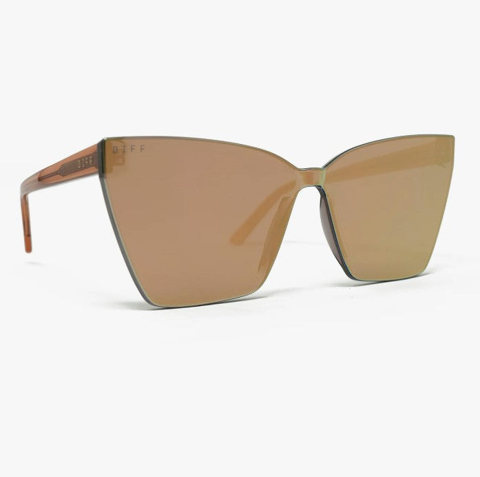 Goldie Brown Sugar Bronze Mirror Sunglasses