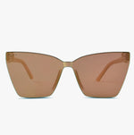 Goldie Brown Sugar Bronze Mirror Sunglasses