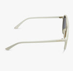 Tosca II Matte White + Pink Rush Mirror Sunglasses