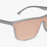 Flash Silver + Peach Mirror Polarized Sunglasses