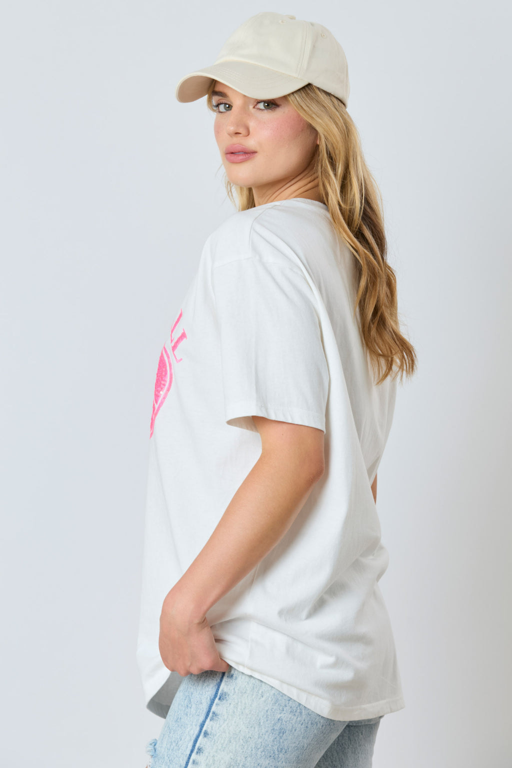 Sequin Pickleball Basic Short Sleeve Top