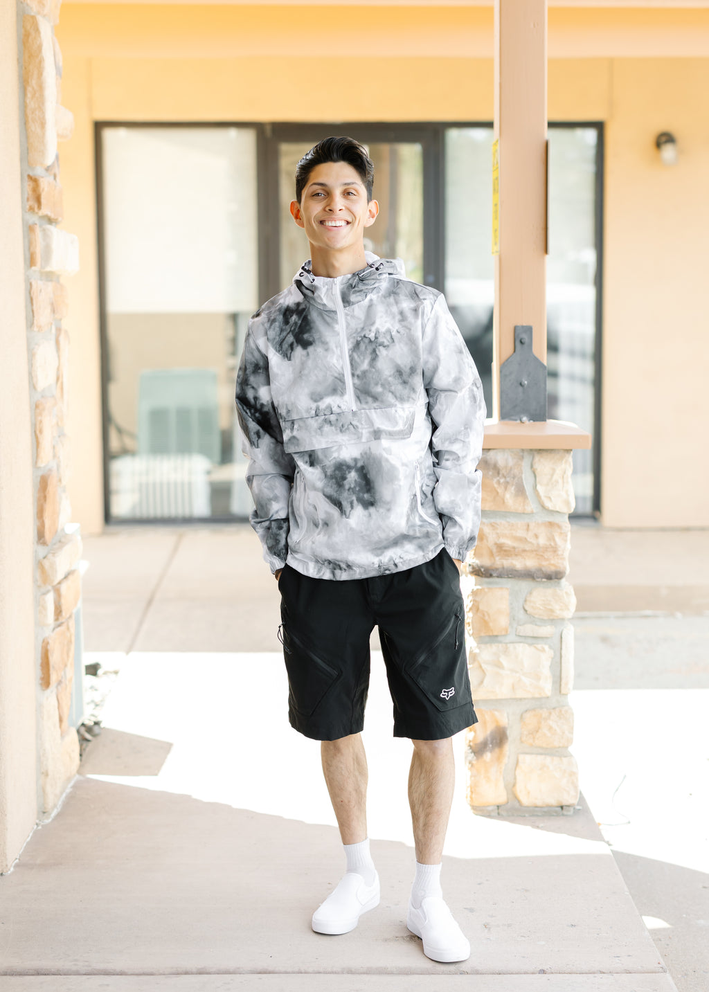 Men's Pullover Lightweight Rain Jacket