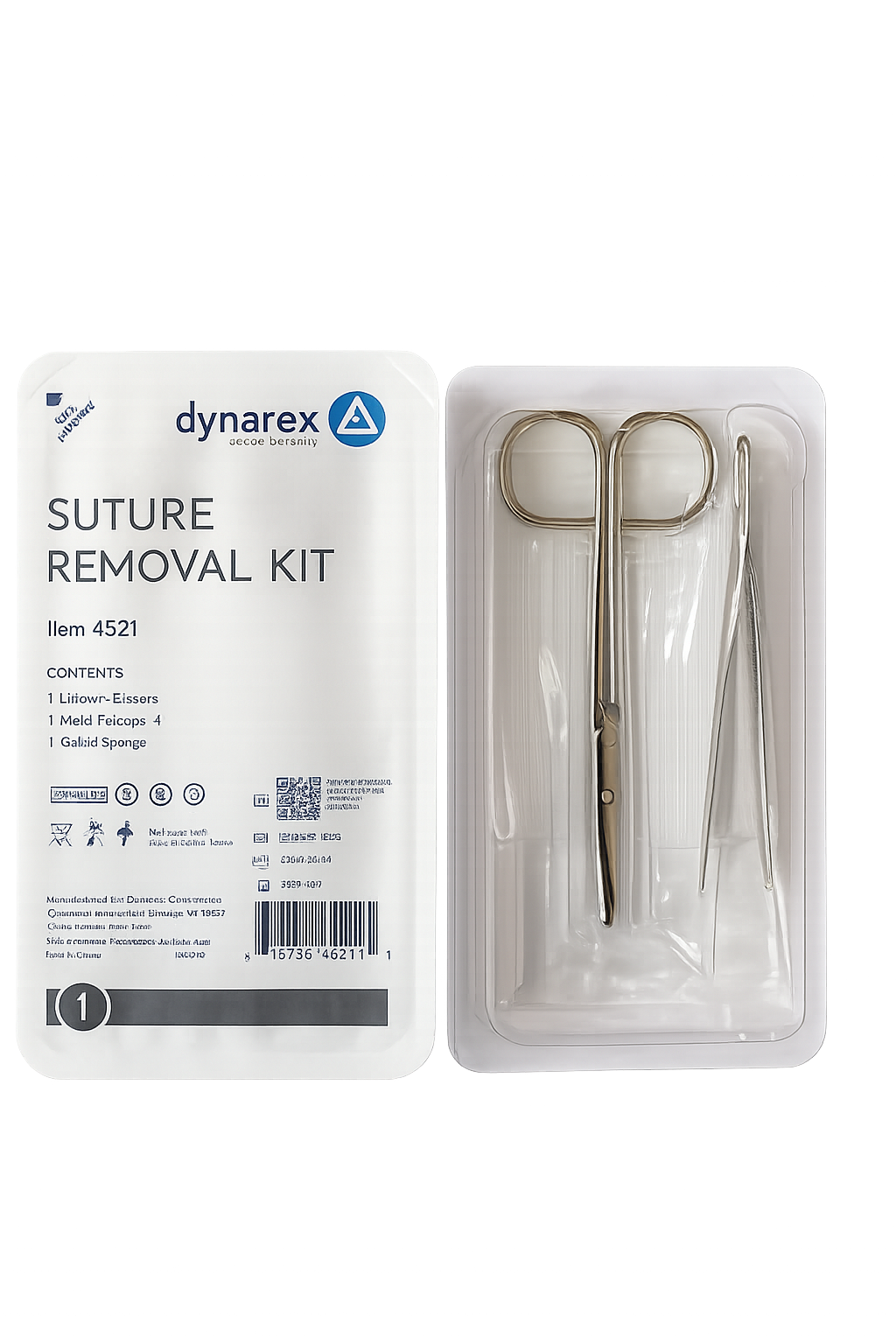 10-Pack Dynarex Suture Removal Kits