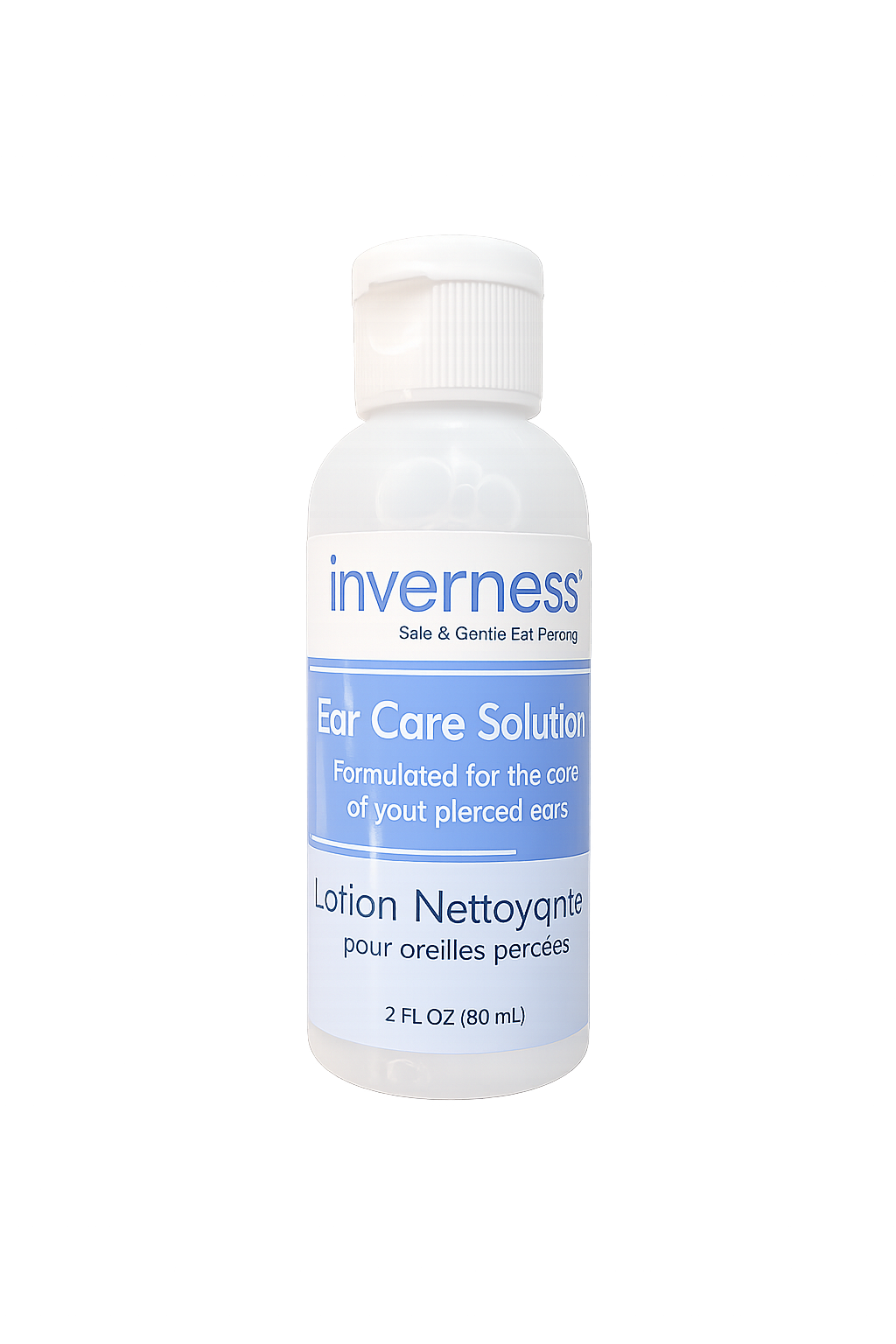 Inverness Ear Care Solution – Piercing Aftercare Cleanser (2 fl oz / 60 mL)