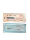 18GA Straight Piercing Needles (1.0 × 48mm) – Sterile EO – 96 Pieces – Precision Needles