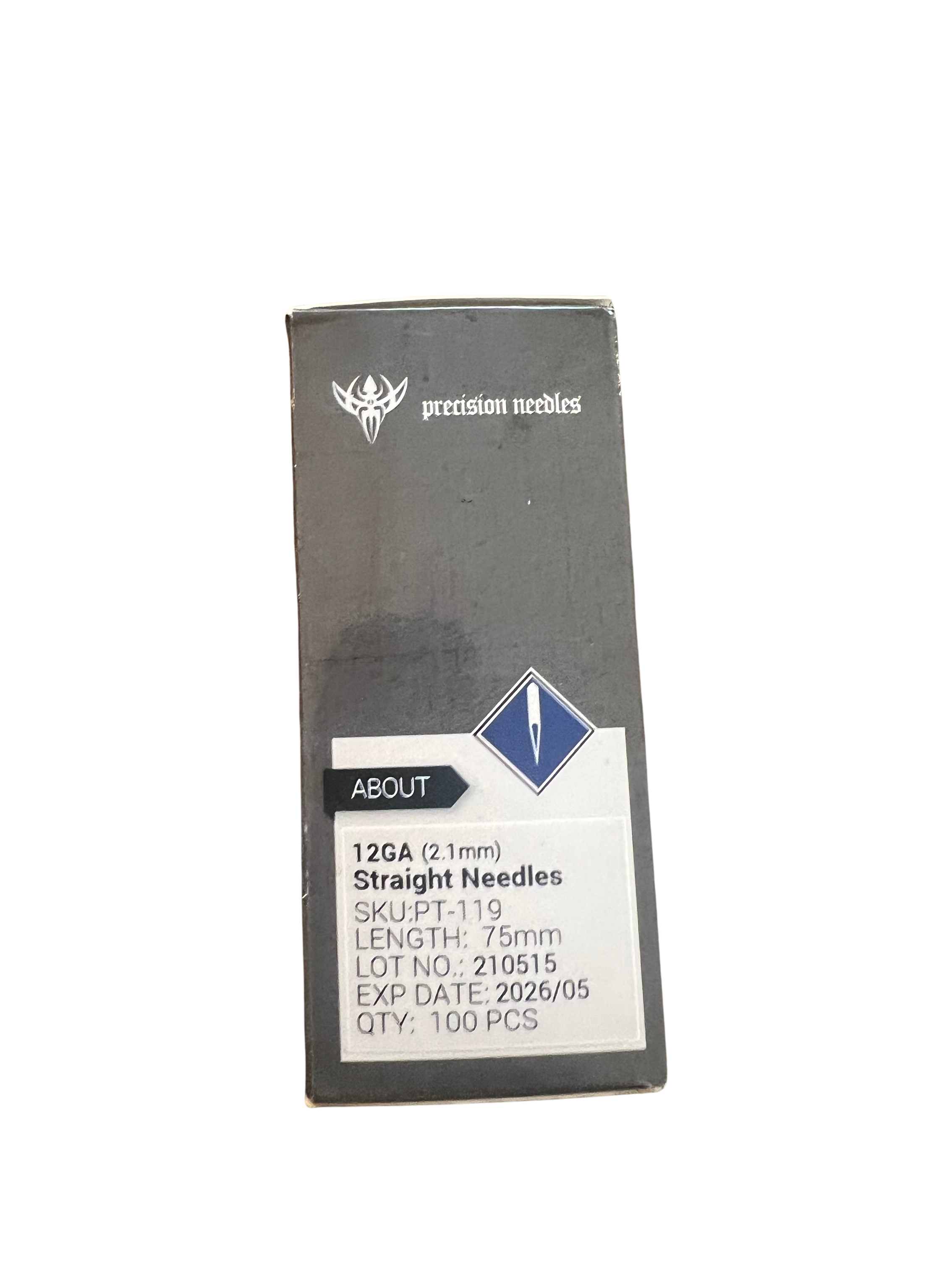 Sterilized Straight Body Piercing Needles