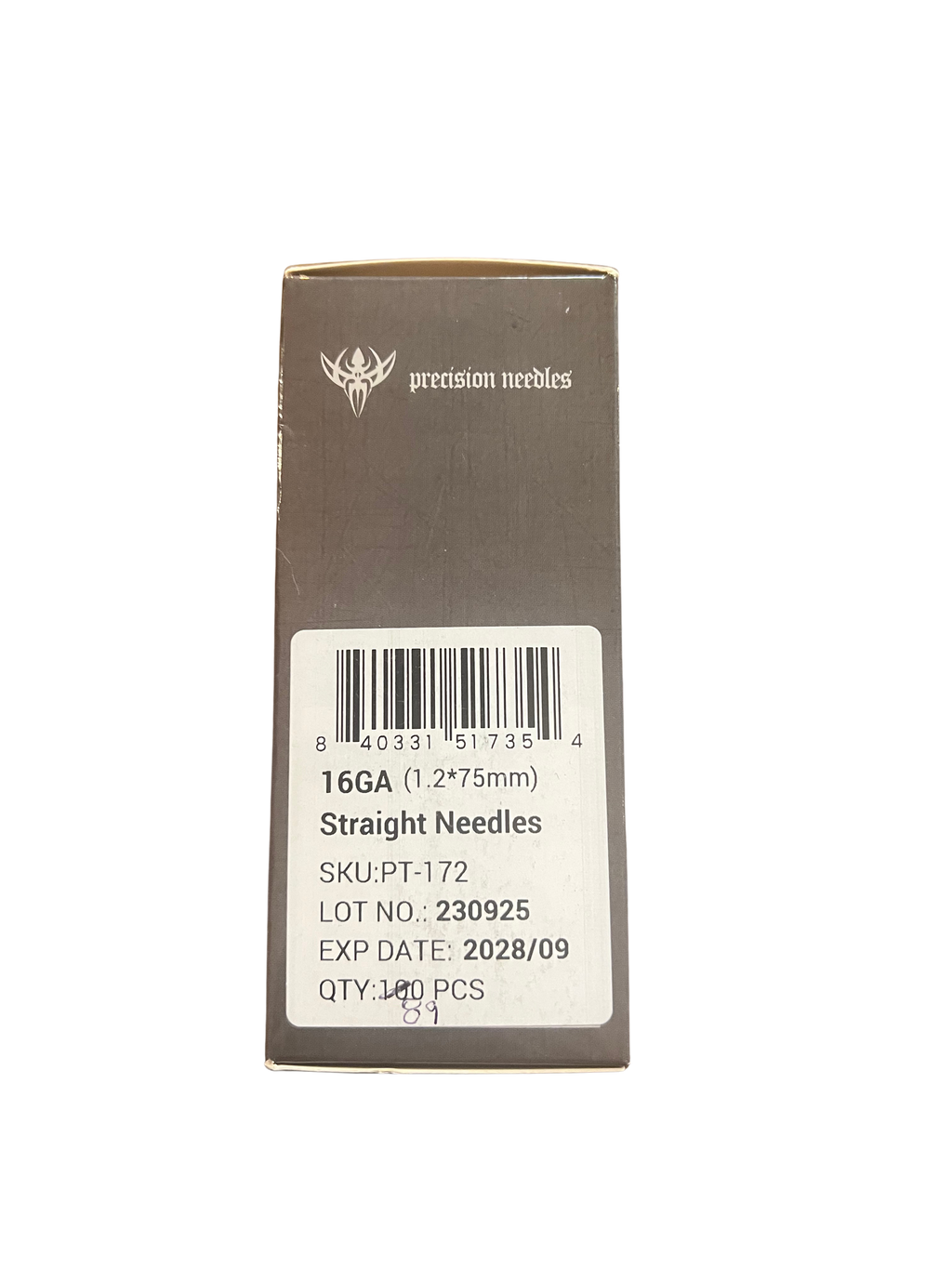 Sterilized Straight Body Piercing Needles