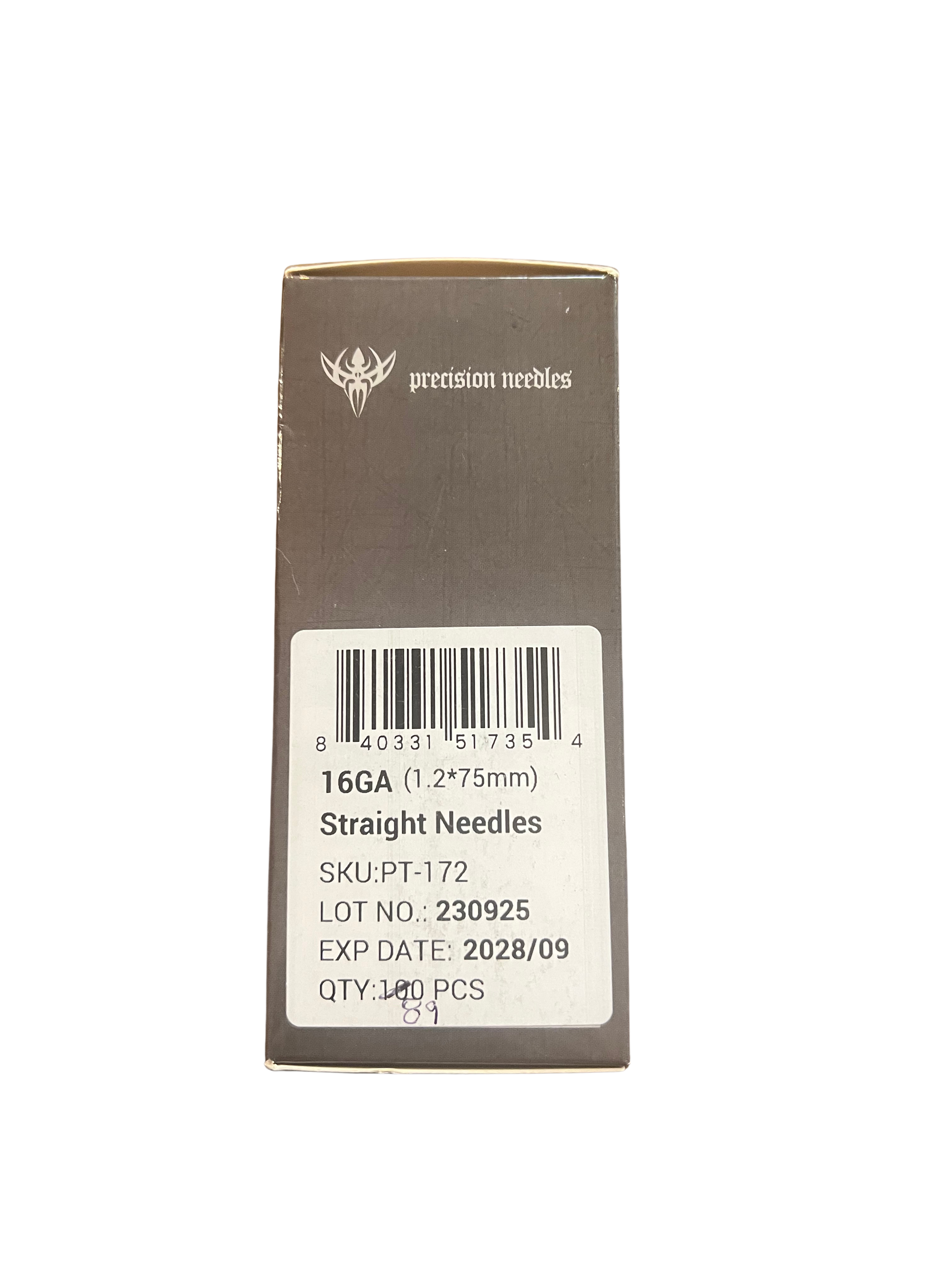 Sterilized Straight Body Piercing Needles