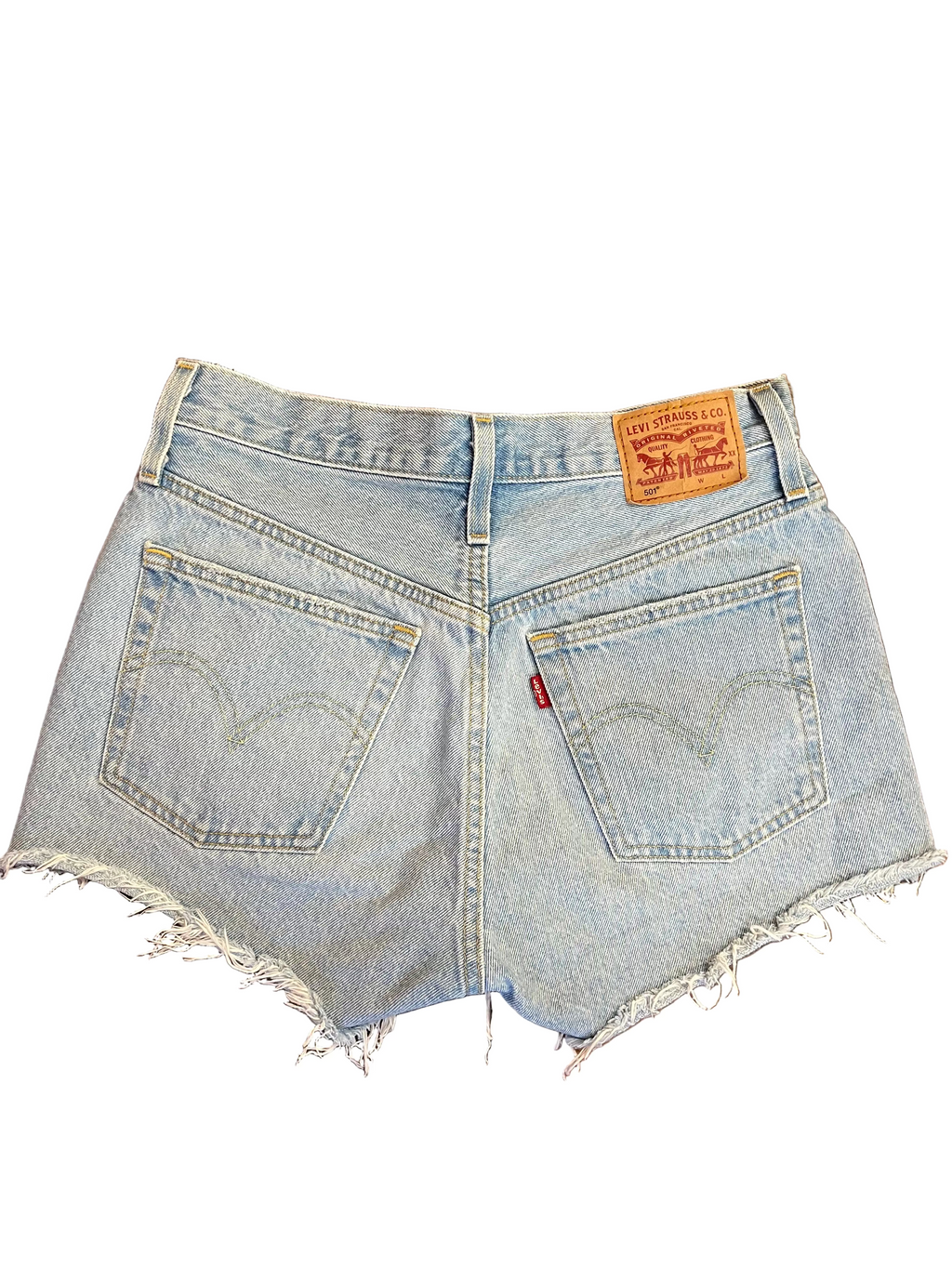 Levi’s 501 Distressed Denim Cutoff Shorts | Pre-Loved