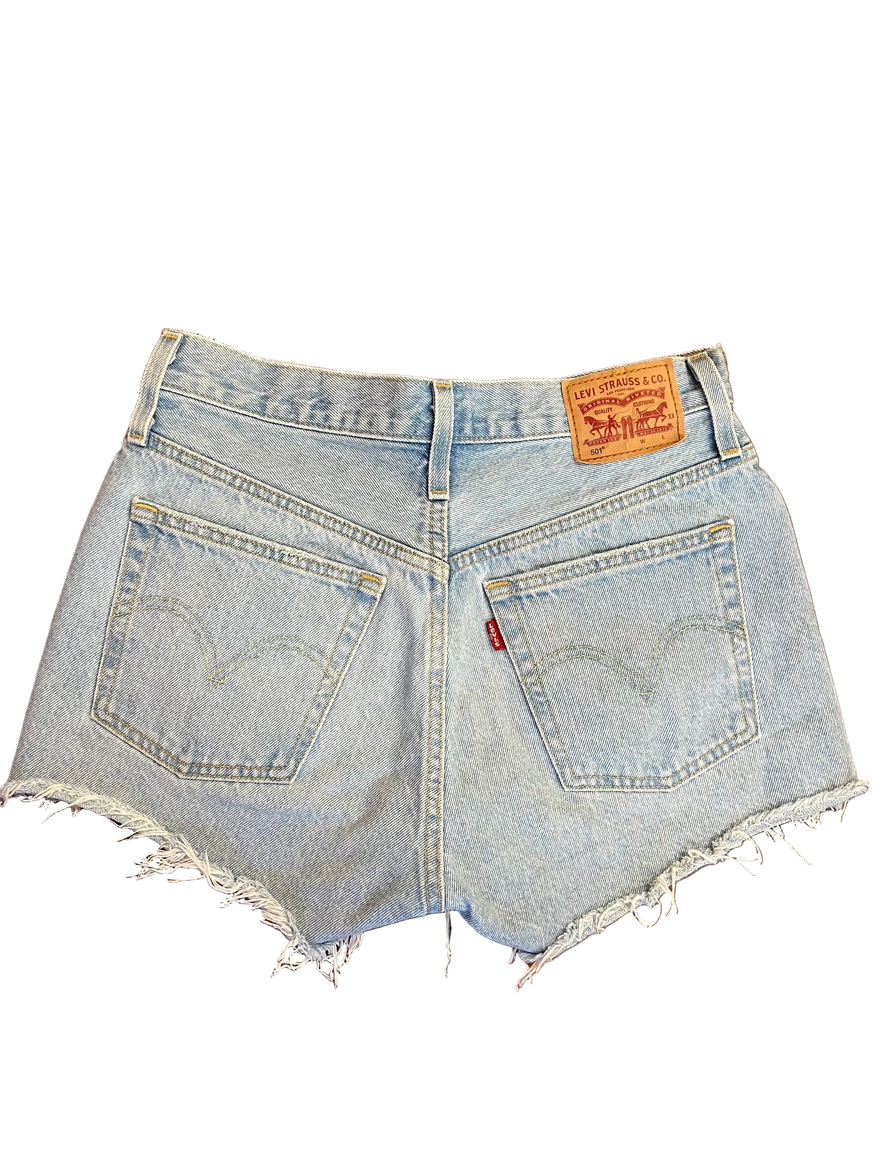 Levi’s 501 Distressed Denim Cutoff Shorts | Pre-Loved