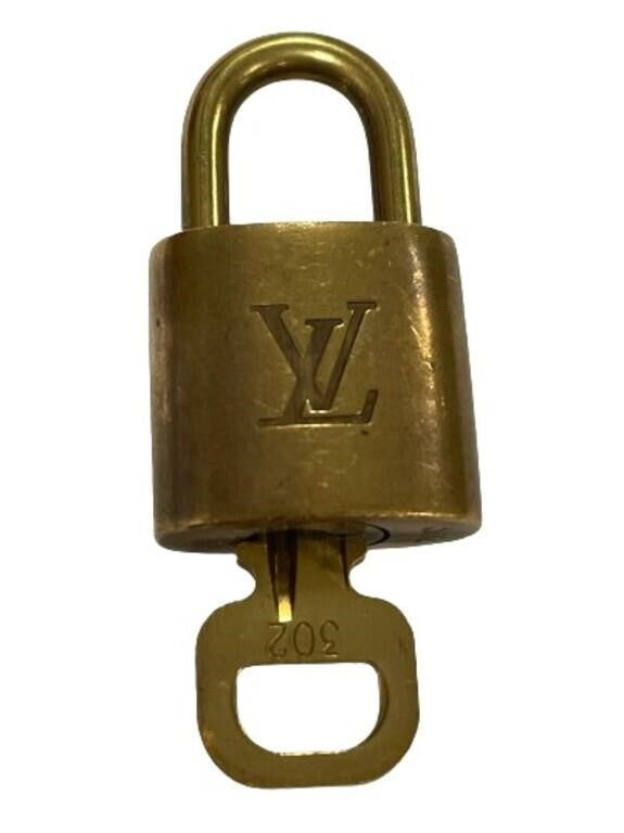 Pre-Loved Louis Vuitton Brass Padlock & Key | Choose Your Number