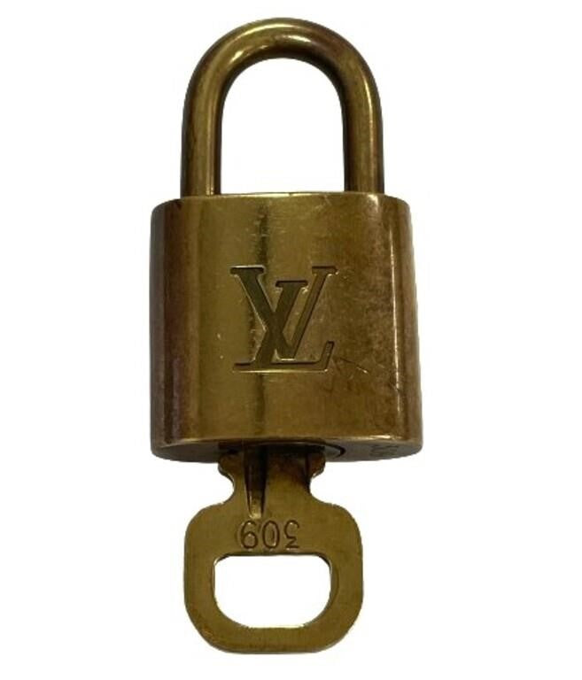 Pre-Loved Louis Vuitton Brass Padlock & Key | Choose Your Number