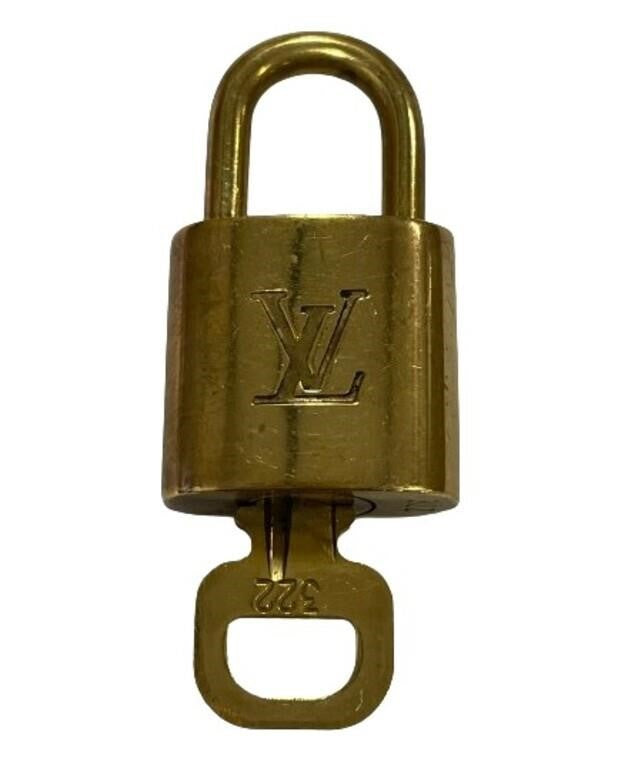 Pre-Loved Louis Vuitton Brass Padlock & Key | Choose Your Number