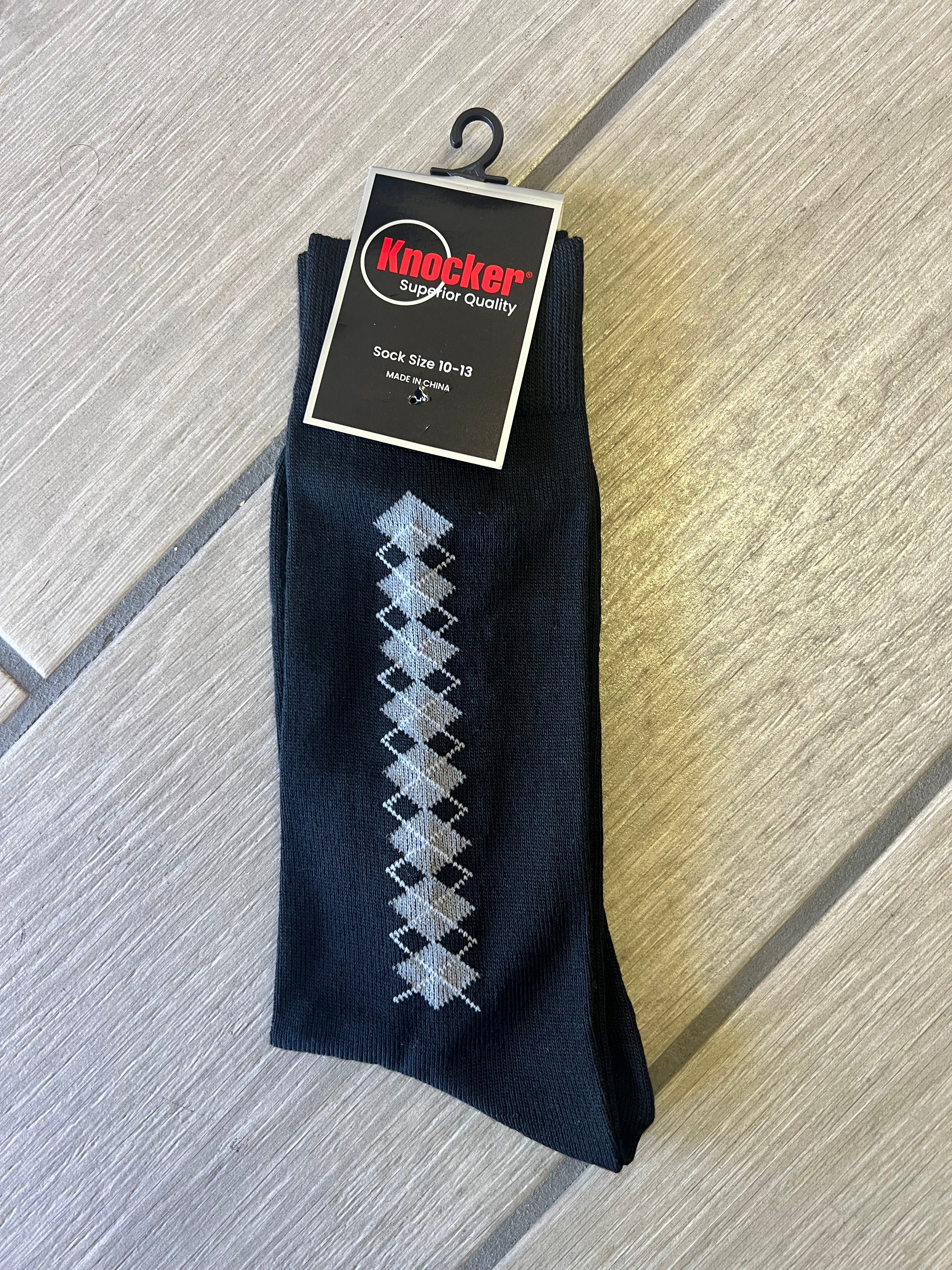 Mens Patterned Dress Socks