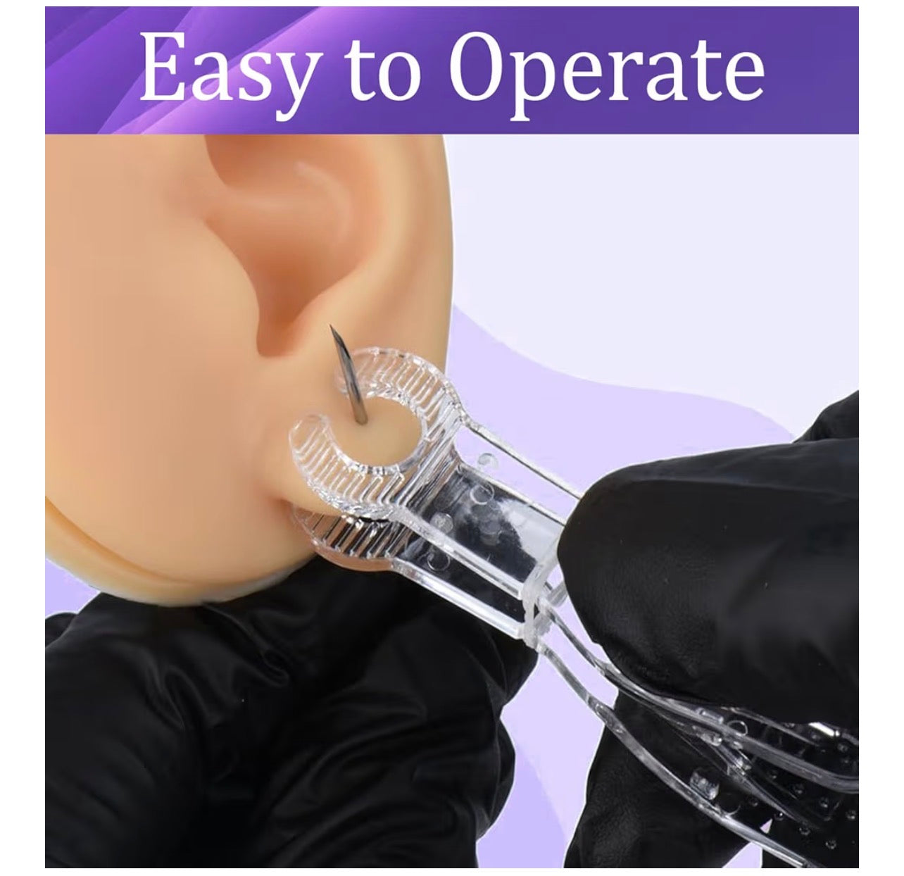 Disposable Piercing Needle Slot Forceps Clamp – 30 Piece Set