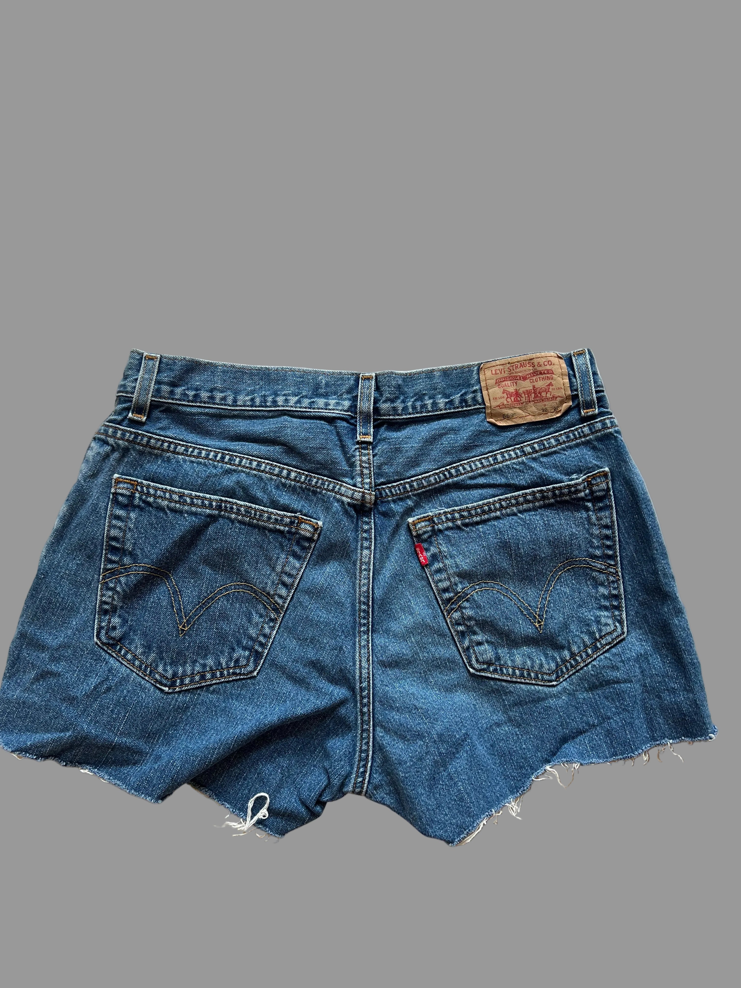 Vintage Women's Levi’s 569 Denim Shorts