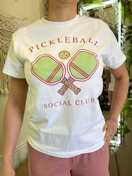 Pickleball Fancy Graphic Tee.