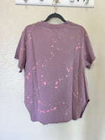 Premium Cotton Bleach Splatter Tee