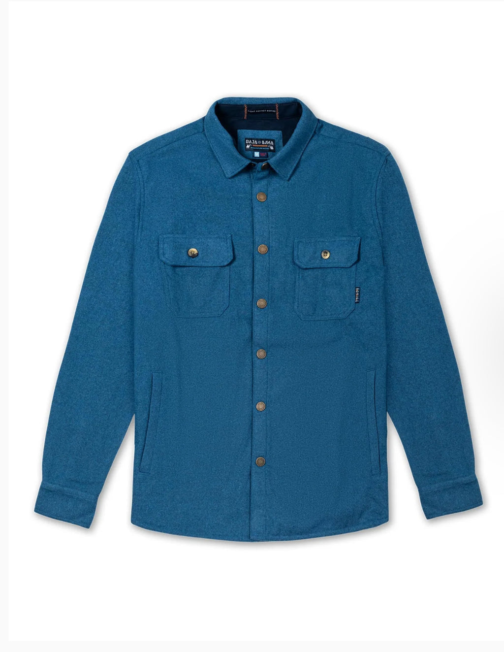 Snap Front Flannel Jacket - Gulf Coast