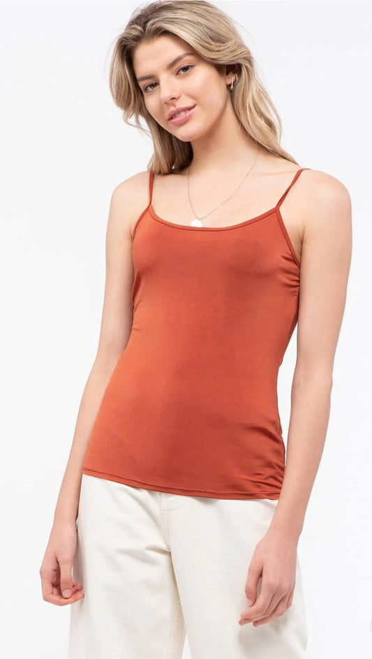 Sleeveless Knit Camoisole Top