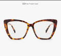 DIFF Eyewear Becky IV Amber Tortoise Blue Light Technology Glasses